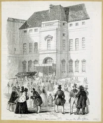 Ouverture du Musée Royal (Musée du Louvre), 15 mars