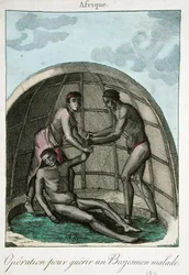 Opération pour Guérir un Bosjesman Malade
