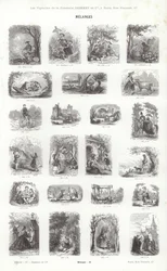 Page de Vignettes Typographiques