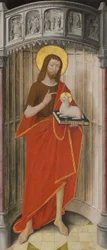 Panneaux du maître-autel de la chartreuse de Saint-Honoré, Thuison-les-Abbeville : Saint Jean-Baptiste