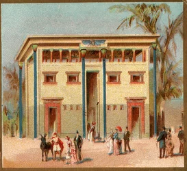 Paris. Exposition universelle de 1889 : maison égyptienne