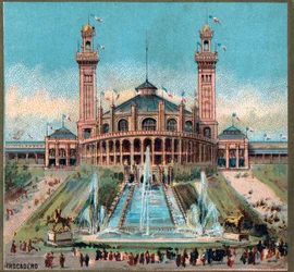 Paris. Exposition universelle de 1889 : Trocadéro
