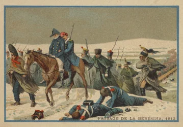 Passage de la Bérézina en 1812