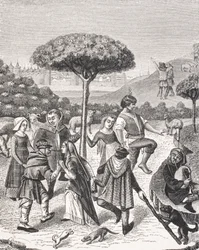 Danses paysannes des fêtes de mai, d