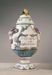 Pot pharmaceutique (faïence)