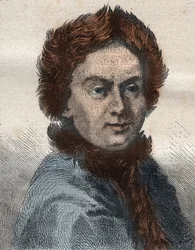 Pierre Louis Moreau de Maupertuis, astronome (1698 - 1759) - illustration tirée de « Les Grands Marins du XVIIIe siècle »