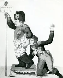 Pincement du nez - Déclaration de Ney, Je jure que ça sent la violette, 1815