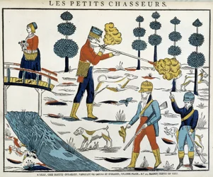 Imagerie populaire : Petits chasseurs