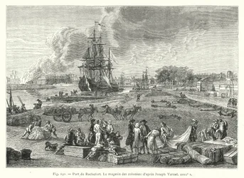 Port de Rochefort, Le magasin des colonies (d