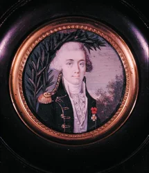 Portrait miniature de Jean-Baptiste d
