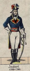 Portrait de Barthélemy Catherine Joubert. Général français (Pont-de-Vaux, Ain)