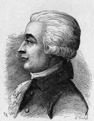 Portrait de Blanchard (1709 - 1853), aéronaute français - dans « Album de la Science; savants illustres; Grandes découvertes » 1896.