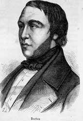 Portrait de Buchez, philosophe et homme politique français (1796 - 1865)