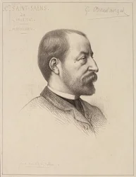 Portrait de Camille Saint-Saëns (1835-1921)