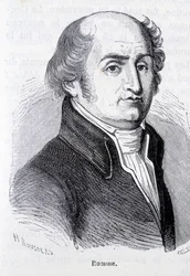 Portrait de Charles Gilbert Romme, homme politique français (1750-1795) - dans L