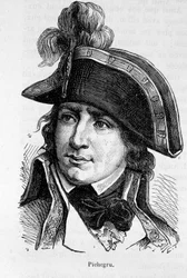Portrait de Charles Pichegru, général français (1761-1804) - dans "L