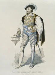 Portrait de Claude de Lorraine (1496-1550) Duc de Guise