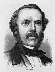 Portrait de Coxwel, aéronaute britannique - dans "Album de la Science; savants illustres; Grandes découvertes" 1896.