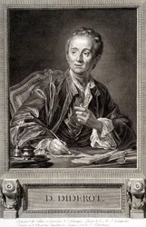 Portrait de Diderot de l