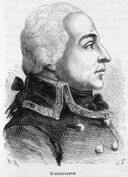 Portrait de François Joseph Westermann, général français (1751-1794) - dans "L