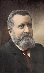 Portrait de Jean Jaurès (1859-1914) homme politique français