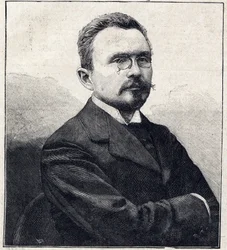 Portrait de Gabriel Albert Auguste Hanotaux, diplomate, historien et homme politique français (1853-1944)