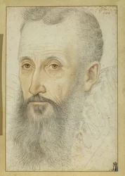 Portrait de George Talbot, 6e comte de Shrewsbury (1528-90)