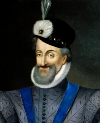 Portrait de Henri IV (1553-1610) Roi de France. (détail)