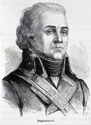 Portrait de Jacques François Coquille dit Dugommier, général français (1738 -1794) - dans « L