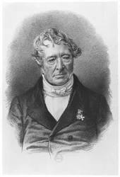 Portrait de Jean-Jacques Champollion (1778-1867) dit Champollion-Figeac, imprimé par Lemercier & Co