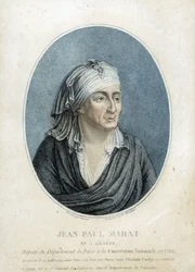 Portrait de Jean Paul Marat (1743-1793), médecin, publiciste et homme politique français