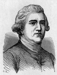 Portrait de Josiah Wedgwood (1730 - 1795), artiste et industriel britannique - dans « Album de la Science; savants illustres; Grandes découvertes » 1896.