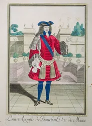 Portrait de Louis Auguste de Bourbon (1670-1736) Duc du Maine
