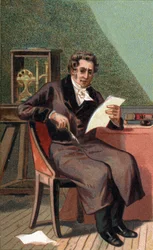 Portrait de Louis Jacques Thénard (1777-1857), chimiste français.