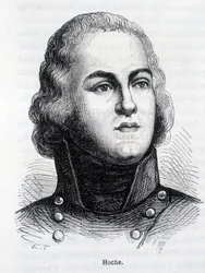 Portrait de Louis Lazare Hoche, général français - dans « L