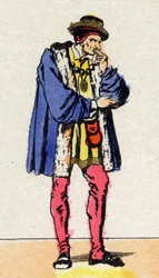 Portrait de Louis XI (1423-1483), roi de France.