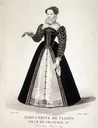Portrait de Marguerite de Navarre (Marguerite de Valois, Marguerite d