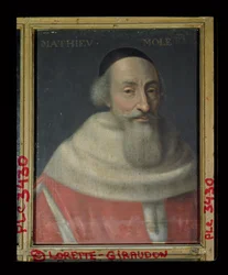 Portrait de Mathieu Molé (1584-1656) Seigneur de Champlâtre