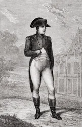 Portrait de Napoléon Bonaparte, de Histoire de la Révolution Française par Louis Blanc