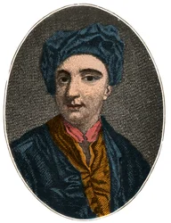 Portrait de Nicholas Rowe (1674-1718), dramaturge, poète et écrivain anglais