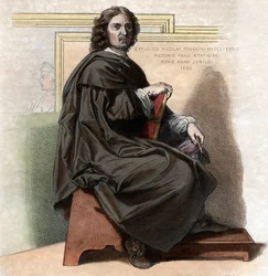 Portrait de Nicolas Poussin (1594-1665), peintre français