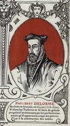 Portrait de Philibert Delorme, architecte français