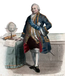 Portrait de Pierre André de Suffren de Saint Tropez, bailli de Suffren (1729-1788), amiral français