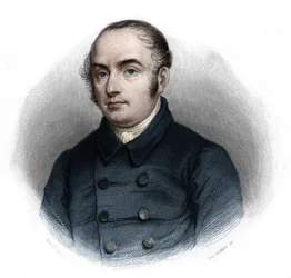 Portrait de Pierre-Antoine Berryer (1790-1868) (dit Berryer fils), avocat français. Dans "Livre des Orateurs" par Louis de Cormenin Timon. 1842. Collection privée.