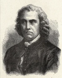 Portrait de Pierre Charles Le Monnier, astronome français (1715 - 1799) - dans « Album de la Science ; savants illustres ; Grandes découvertes » 1896.