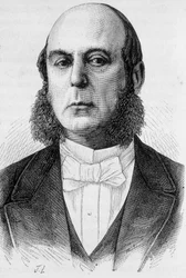 Portrait de Pierre Jules Baroche, homme politique français (1802 - 1870)
