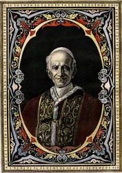 Portrait du pape Léon XIII (Gioacchino Pecci)