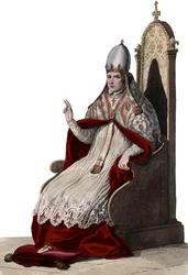 Portrait du Pape Sylvestre II