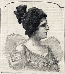 Portrait de la princesse Caraman-Chimay (Clara Ward - 1873 - 1916)
