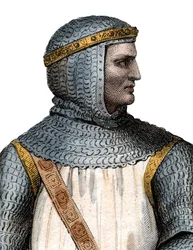Portrait de Rollon (Robert Ier) (860-vers 927-933), chef viking et duc de Normandie.